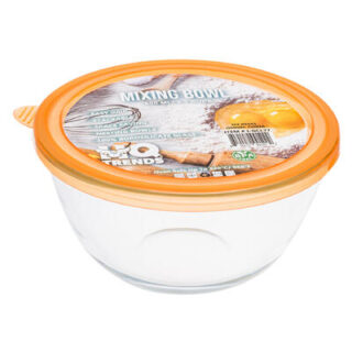 CONTENEDOR DE VIDRIO CON TAPADERA 500 ML