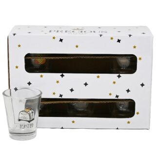 SET DE VASOS DE SHOT DE VIDRIO 6 PC 1.7 OZ