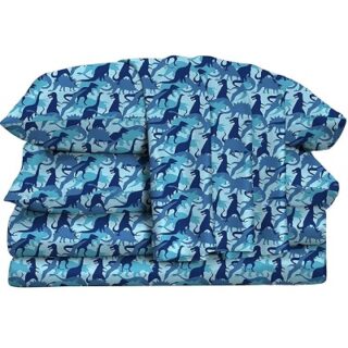 JUEGO DE SABANAS DINOSAURIO TWIN 4 PC