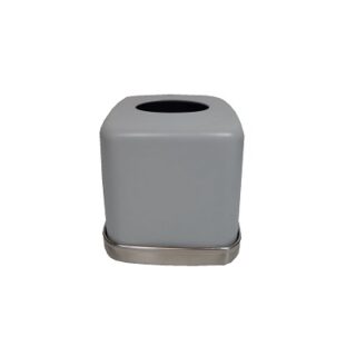 COBERTOR CAJA DE PAÑUELO DE METAL