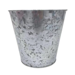 CUBETA DE METAL GALBANIZADO 12 CM