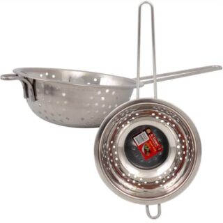 COLADOR PLATEADO 18 CM