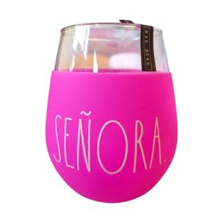 COPA DE VINO CON BASE DE SILICON SEÑORA 22 OZ