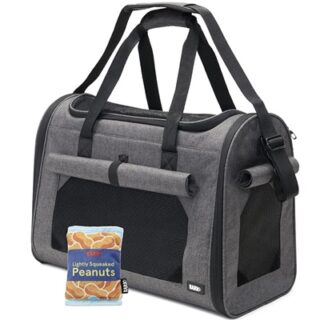 TRANSPORTADOR PARA MASCOTAS COLOR GRIS BARK