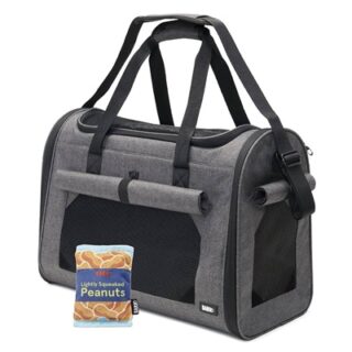 TRANSPORTADOR PARA MASCOTAS COLOR GRIS BARK