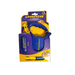 SET DE PASEO PARA PERROS GOODYEAR 23 X 23 CM