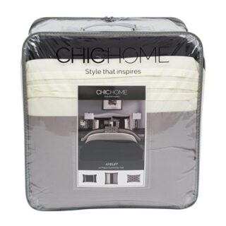 SET DE EDRERON 10 PC NEGRO QUEEN