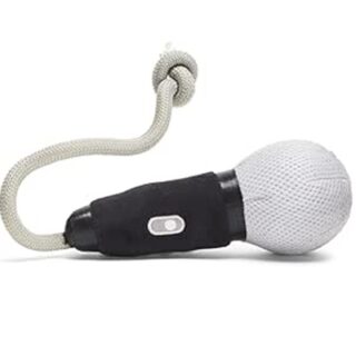 PELUCHE PARA PERRO DE MICROFONO 44 CM