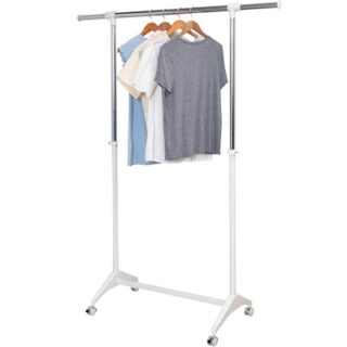 PERCHERO PARA ROPA AJUSTABLE 90.17 X 25.65 CM