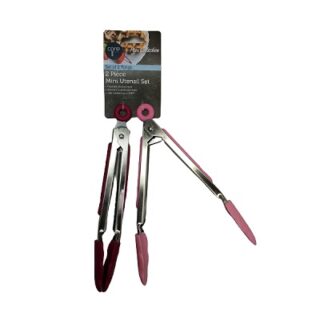 MINI TENAZAS 2 PC CON PUNTA DE SILICON