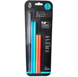 SET DE PAJILLA CON CEPILLO 5 PC