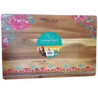 TABLA DE PICAR DE MADERA 30x45x2 CM THE PIONEER WOMAN