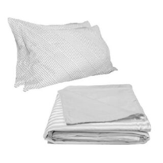 SET DE FUNDAS Y COBERTOR PARA CAMA QUEEN