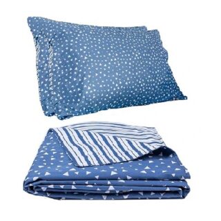 SET DE FUNDAS Y COBERTOR PARA CAMA TWIN