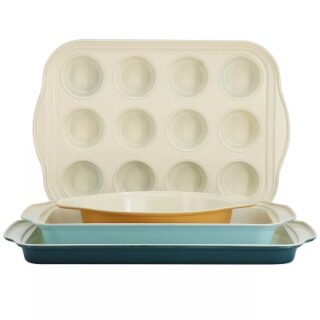 JUEGO DE BANDEJAS PARA HORNEAR 4 PC -GIBSON HOME-