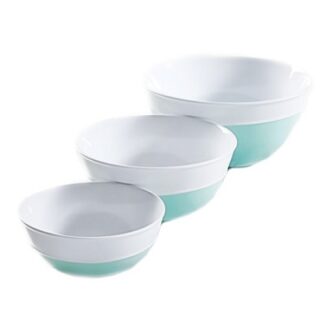 SET DE BOWLS DE CERAMICA 3 PC MARTHA STEWART