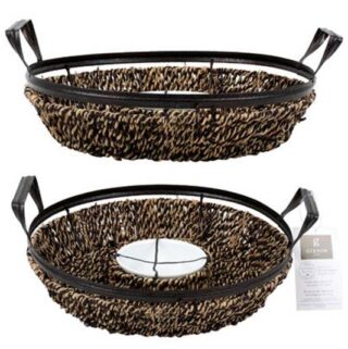 TAZON PARA CHIP & DIP CON MARCO DE METAL