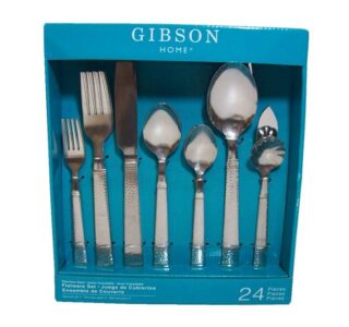 JUEGO DE CUBIERTOS 24 PC GIBSON
