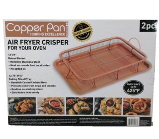 HORNEAR FREIDORA DE ARIE 2 PC COPPER PAN