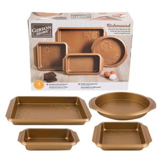 JUEGO DE MOLDES PARA HORNEAR 4 PC