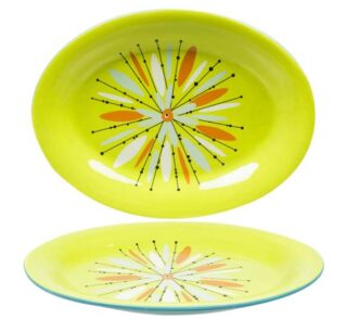 PLATO DE CERAMICA 45x34 CM