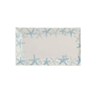 PLATO DE SERVIDOR DE CERAMICA COASTAL HOME 32 CM