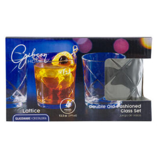 SET DE VASOS DE VIDRIO GIBSON 4 PC 13.5 OZ