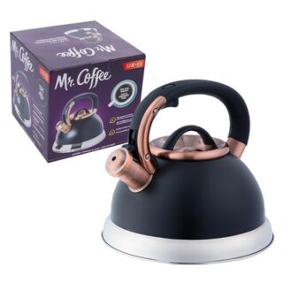 TETERA ACERO INOXIDABLE NEGRA 2.1 LITROS