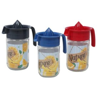 RECIPIENTE DE VIDRIO EXPRIMIDOR FRUTAS TITIZ 660 ML