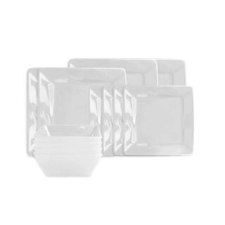 VAJILLA CERAMICA 12 PC AMERICAN ATELIER