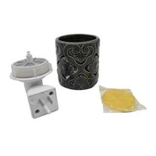 LUZ DE NOCHE CON DISEÑO SILUETA BOTANICA 9 CM