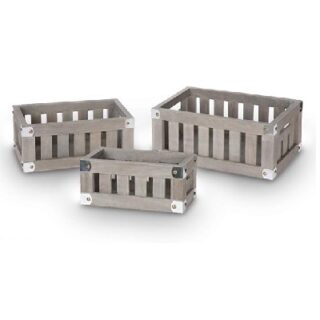 SET CAJAS DE MADERA 3 TAMAÑOS