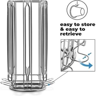 SOPORTE PARA CAPSULAS DE CAFE CON BASE GIRATORIA