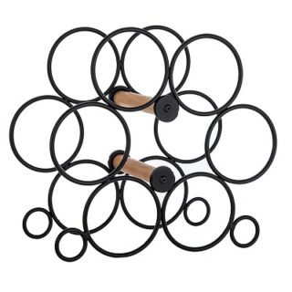 ESTANTE PARA 6 BOTELLAS DE VINO HOME ZONE