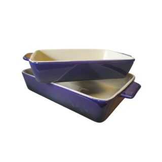 JUEGO DE BANDEJAS DE CERAMICA 2 PC