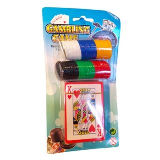 SET DE JUEGO DE POKER GAMBLING GAME