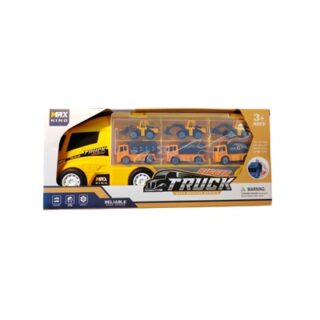 CAMION TRANSPORTADOR CON SUPERCARROS 34 CM