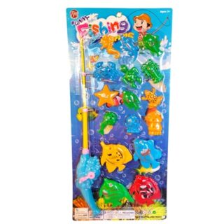 JUEGO DE PESCA 17 PC