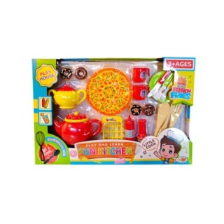 JUEGO DE COCINA DE PIZZA 14 PC