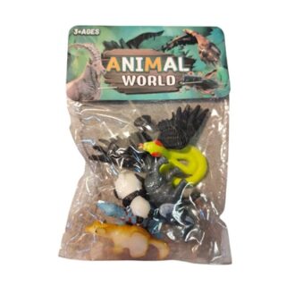 SET DE ANIMALES DE SELVA 6 PC 3 CM