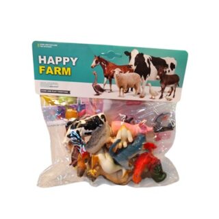SET DE ANIMALES DE GRANJA 12 PC