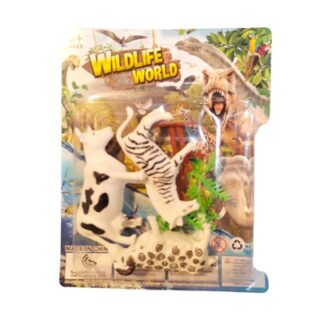 SET DE ANIMALES DE SELVA 4 PC