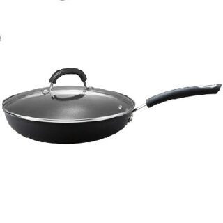 SARTÉN DE 10 pulg. CON TAPA DE VIDRIO