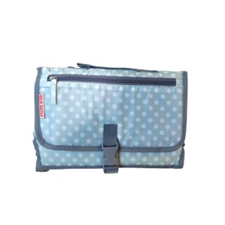 CAMBIADOR PORTATIL PARA BEBE COLOR VERDE 30 CM