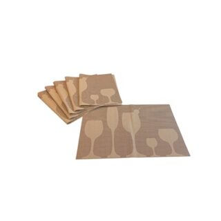 SET DE INDIVIDUALES PARA MESA 6 PC
