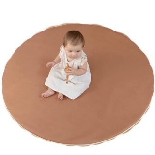 ALFOMBRA DE CUERO VEGANO DE JUEGO PARA NIÑOS DE 47 PLG