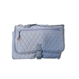 CAMBIADOR PORTATIL PARA BEBE COLOR GRIS 30 CM