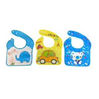 JUEGO DE BABEROS BABY BIBS 3 PC