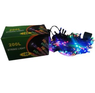 Serie de 200 Luces LED Navideñas Multicolor de 10 m