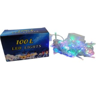 Serie de 100 Luces LED Navideñas Colores de 9 m